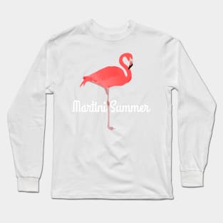 Summer Flamingo Long Sleeve T-Shirt